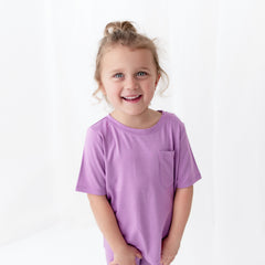 Toddler Crew Neck Tee in Poi