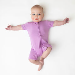 Zippered Shortall Romper in Poi
