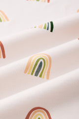 Swaddle Blanket in Retro Rainbow