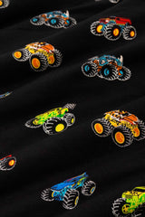 Swaddle Blanket in Monster Truck