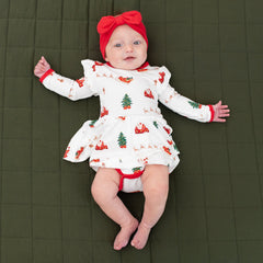 Bow Headband in Cardinal