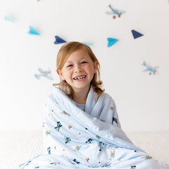 Youth Blanket in Take Off 1.0