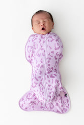 Swaddle Bag in Thistle Leopard 0.5