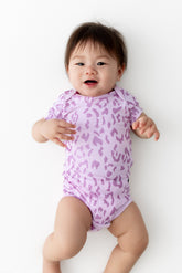 Bodysuit in Thistle Leopard