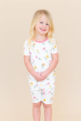 Short Sleeve Pajamas in Tulip