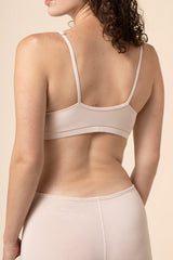 Women's Cross Front Bralette in Blonde