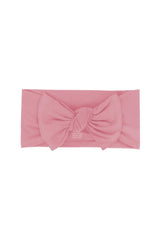 Knotted Bow Headband in Apple Blossom