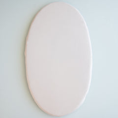 Oval Bassinet Sheet in Oat