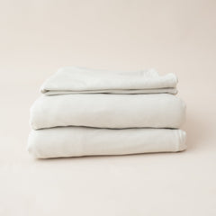 Fitted Sheet with Pillowcases in Oat