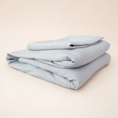 Fitted Sheet with Pillowcases in Storm