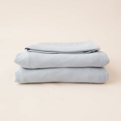 Fitted Sheet with Pillowcases in Storm