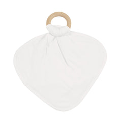 Lovey in Cloud with Removable Wooden Teething Ring