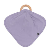 Lovey in Taro with Removable Wooden Teething Ring