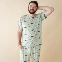 Men's Crew Neck Tee in Fishing