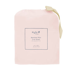 Mini Crib Sheet in Blush