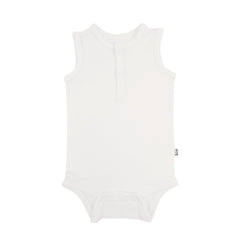 Sleeveless Bodysuit in Cloud