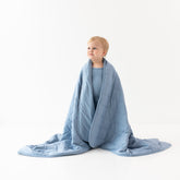 Toddler Blanket in Slate 1.0