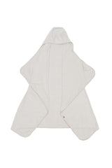 Toddler Hooded Bath Towel in Oat
