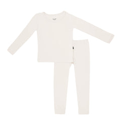 Long Sleeve Pajamas in Oat