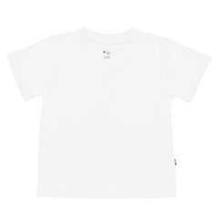 Toddler V-Neck Tee in Snow