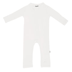Zippered Romper in Cloud