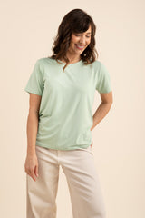 Women's Crew Neck Tee in Basil