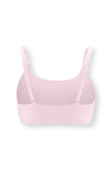 Women's Scoop Neck Bralette in Peony