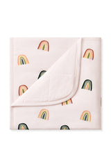 Baby Blanket in Retro Rainbow 1.0