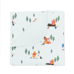 Baby Blanket in Winnie the Pooh Hundred Acre Wood 1.0