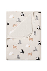 Toddler Blanket in Fluffy Cat 1.0