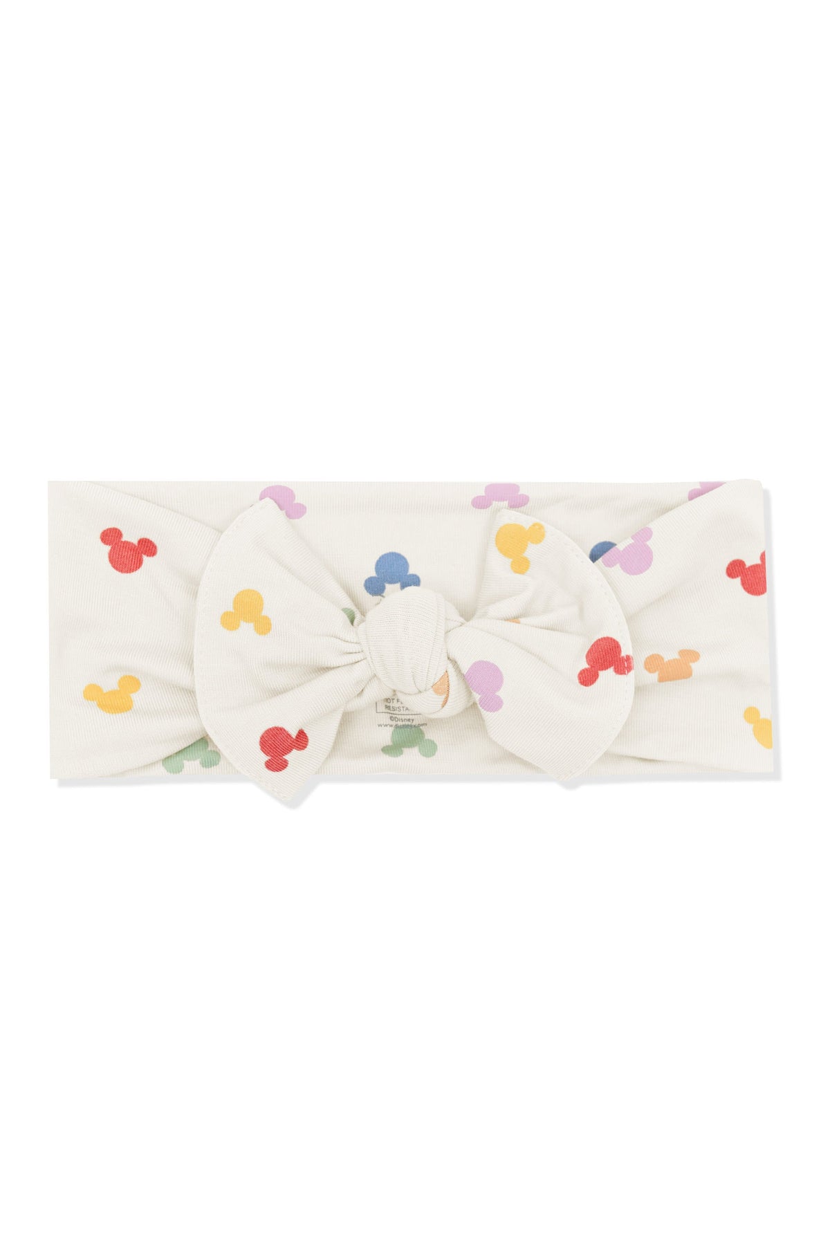 Knotted Bow Headband in Pastel Mickey Mouse