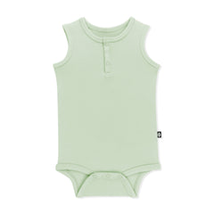 Sleeveless Bodysuit in Basil