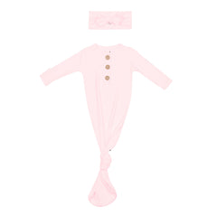 Knotted Day Gown with Bow Set in Sakura