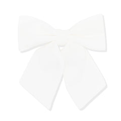 Large Alligator Clip Bow in Cloud