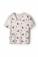 Women's Oversized V-Neck Tee in Spider-Man