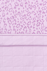 Youth Blanket in Thistle Leopard 2.5