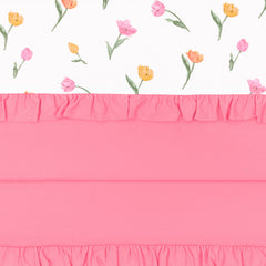 Ruffle Toddler Blanket in Tulip 0.5