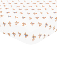 Mini Crib Sheet in Teddy Bear