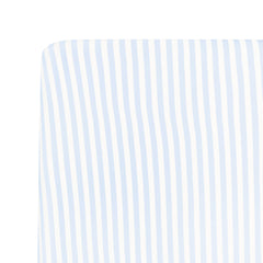 Mini Crib Sheet in Small Mist Stripe