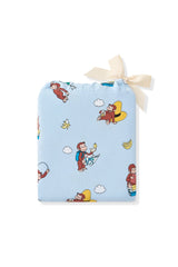Crib Sheet in Curious George