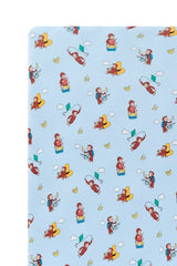 Crib Sheet in Curious George