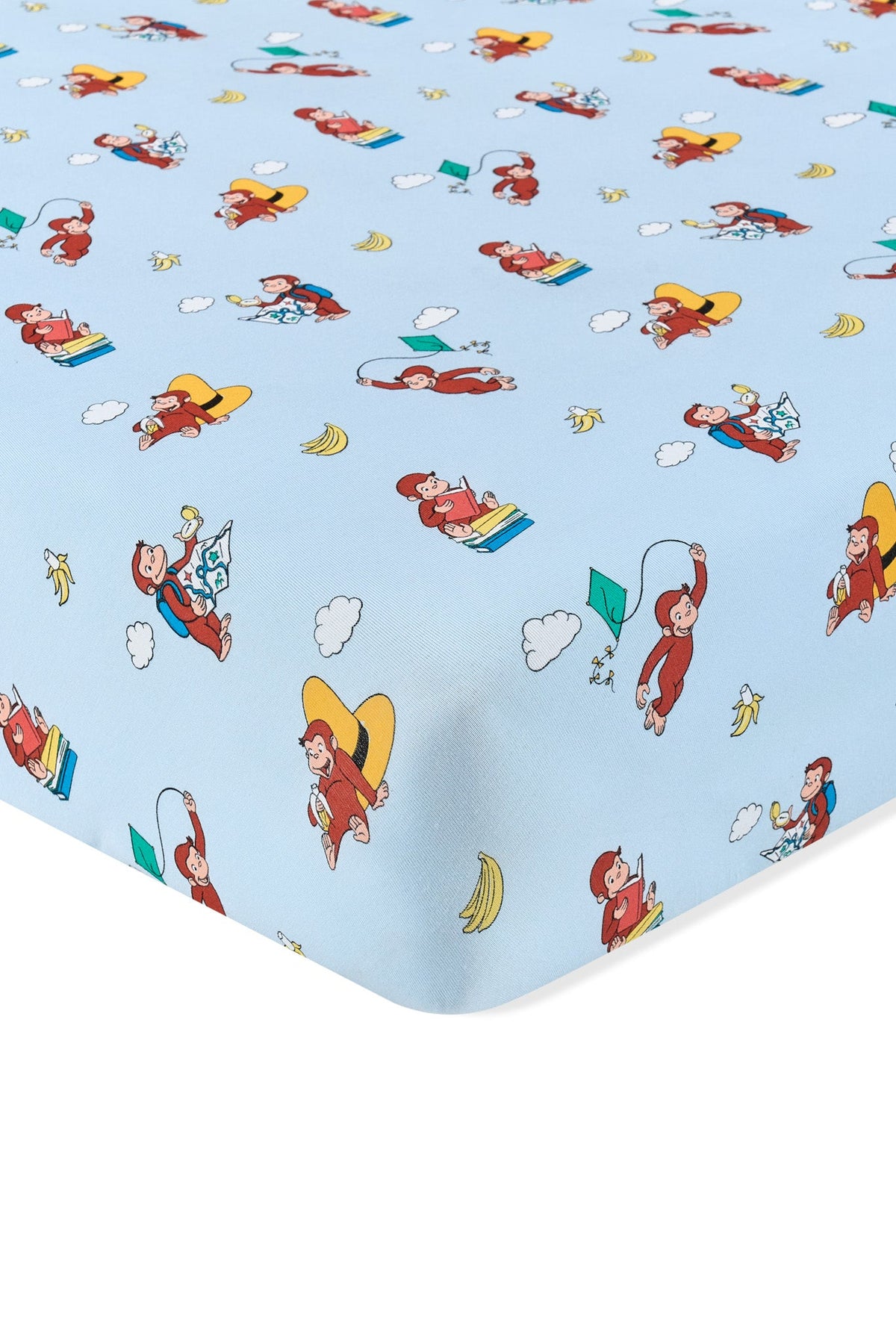 Crib Sheet in Curious George