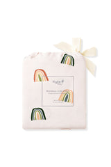 Crib Sheet in Retro Rainbow