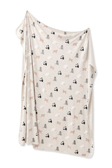 Swaddle Blanket in Fluffy Cat