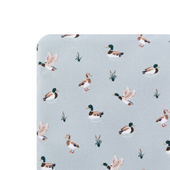Twin Sheet in Mallard Duck