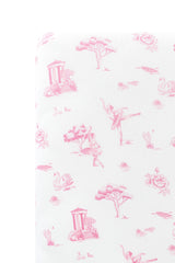 Twin Sheet in Toile Ballet