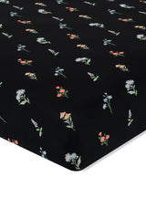 Twin Sheet in Midnight Wildflower