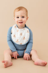 Cushy Bib in Teddy Bear