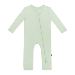 Zippered Romper in Basil