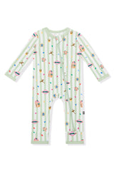 Zippered Romper in Honeydukes